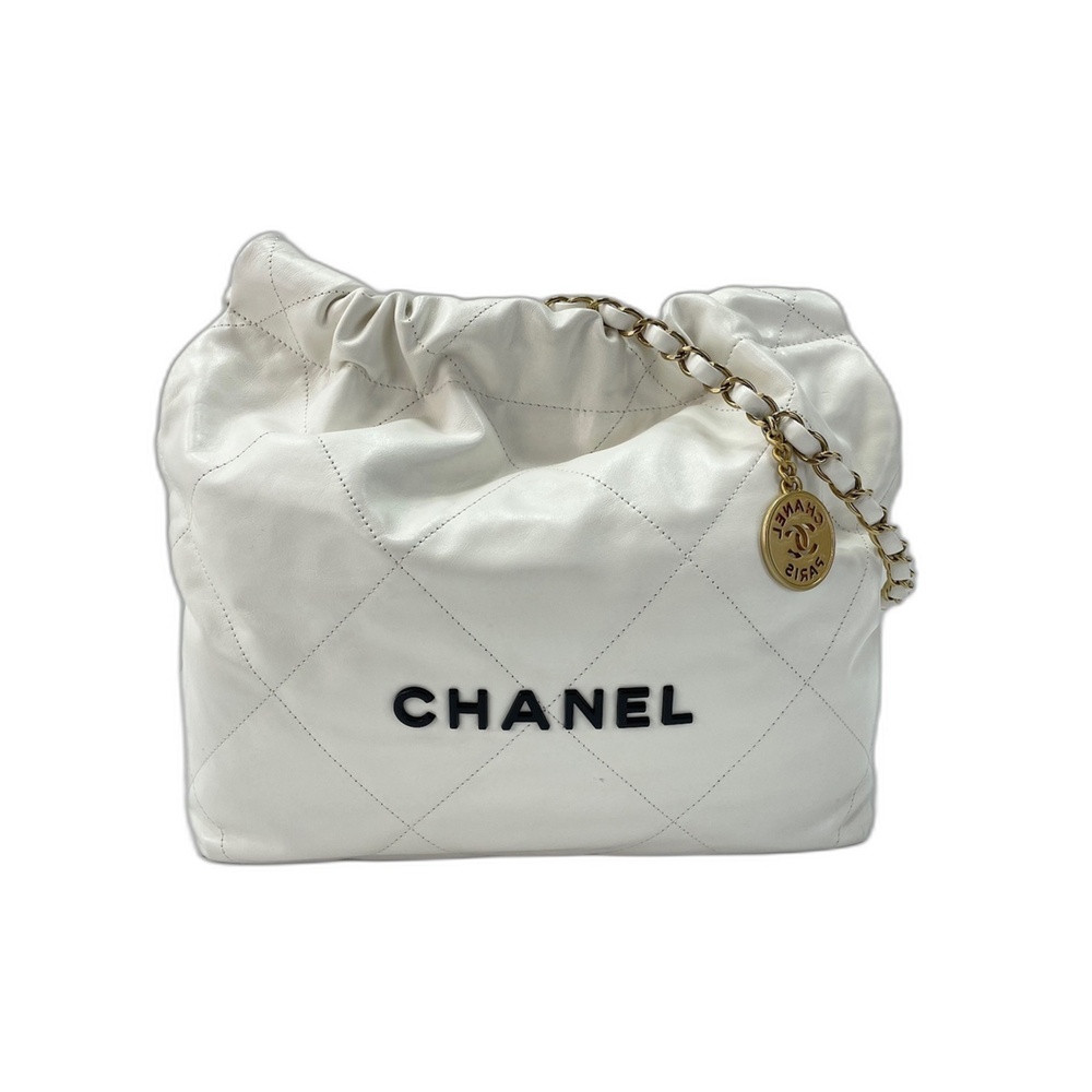 CHANEL Chanel 22 Shoulder Bag White